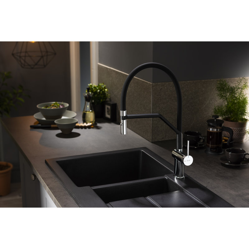 Abode Fraction Semi Professional Tap, Chrome