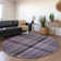 Premium Machine Washable Cerrito AMF548 Purple Rug