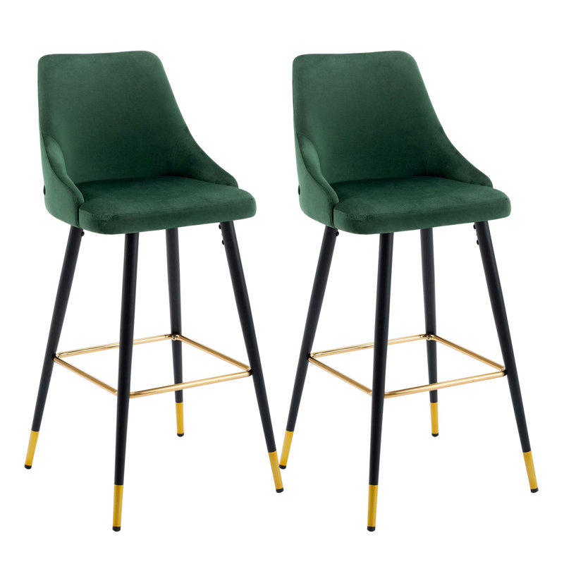 77cm Stool, Dark Green