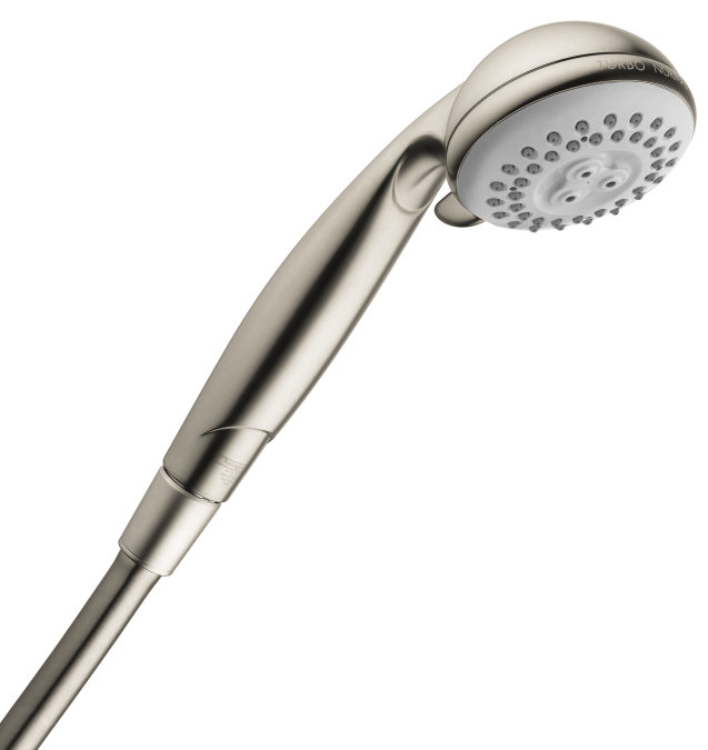 Power Croma Multi Function Handheld Shower Head, Brushed Nickel