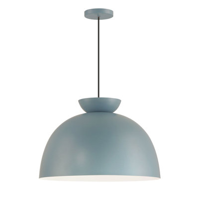 Avey Single Light Metal Pendant