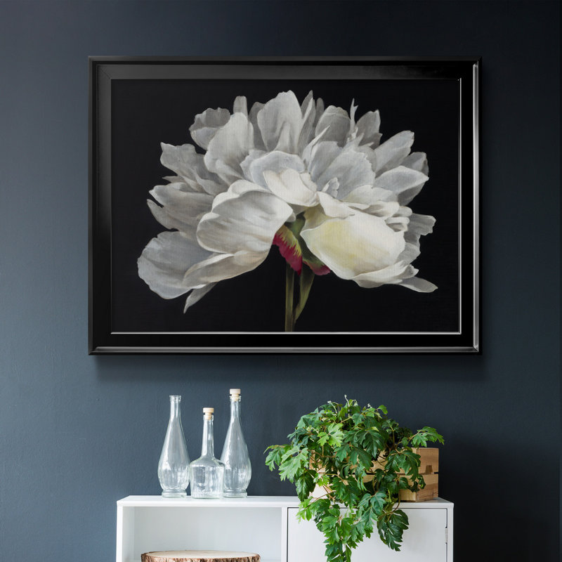Éclairage du matin - Reproduction de photo sur toile, H 22,5 po x l 30,5 po x P 1,5 po, Noir