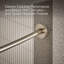 Expanse 76" Curved Fixed Shower Curtain Rod-96074373