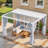 13ft x 10ft Outdoor Gazebo with Curtains