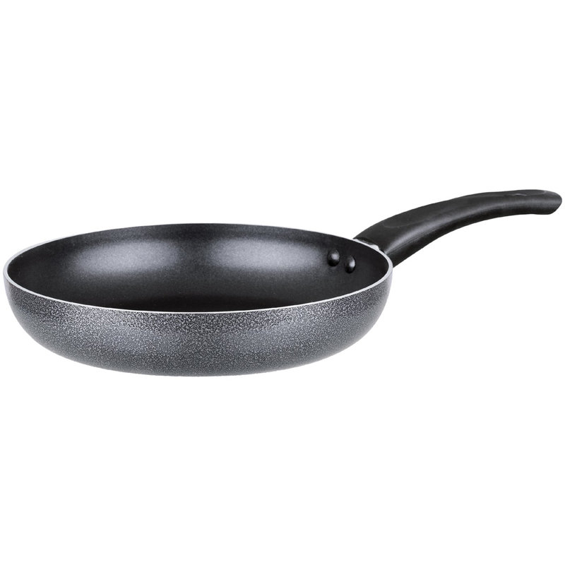 Aluminium antiadhésif 11 po Brentwood Wok gris, H 3,15 po x l 9,5 po x L 16,78 po