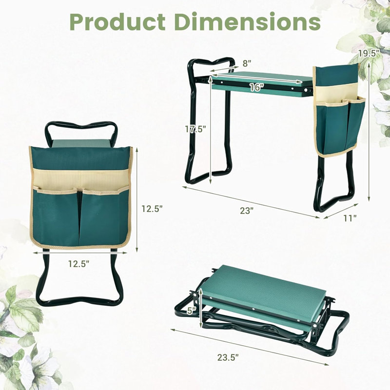Garden Bench Folding Chair