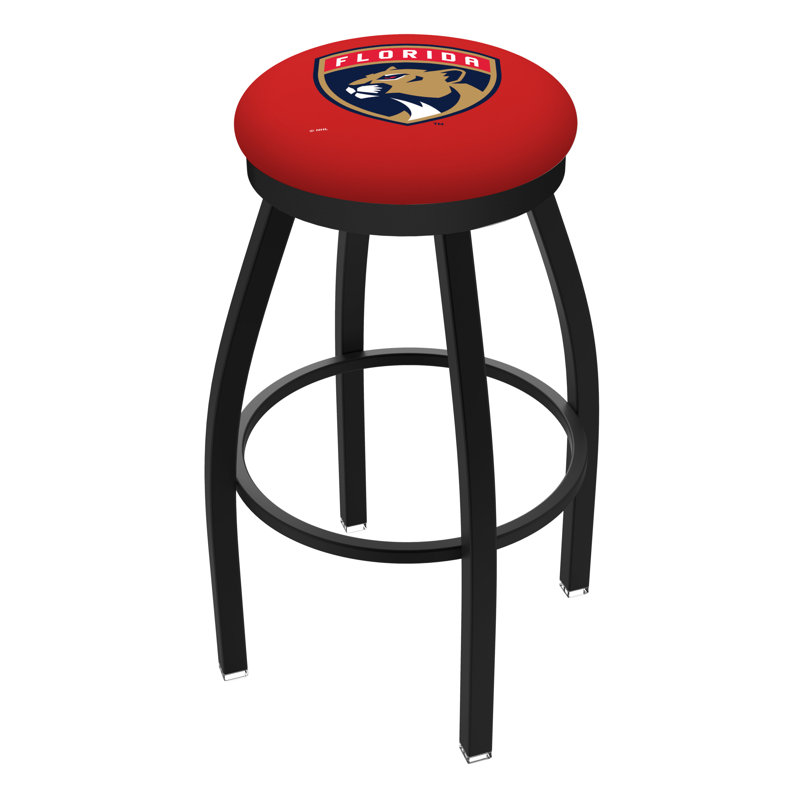 NHL Swivel Extra Tall Stool, Florida Panthers, Black, "Counter Stool (25" Seat Height)"