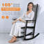 Chaise berçante en bois massif Schereville-814338199