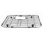 Grille d’évier de cuisine sur le côté droit 14 po x 15 po