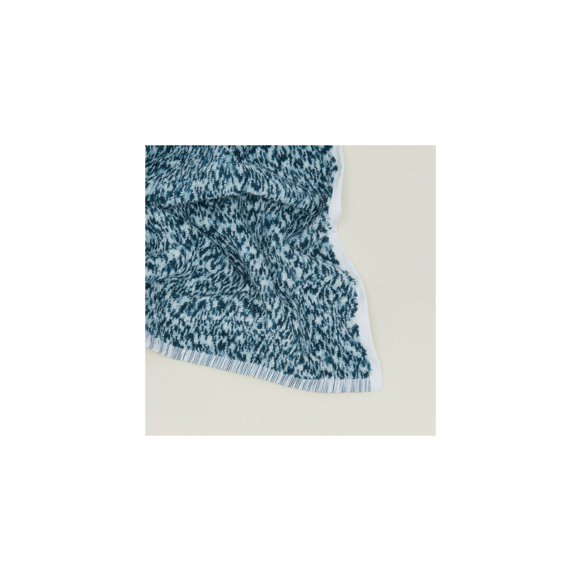  Cotton, Bath Towel - 1 Pack, Peacock/Sky