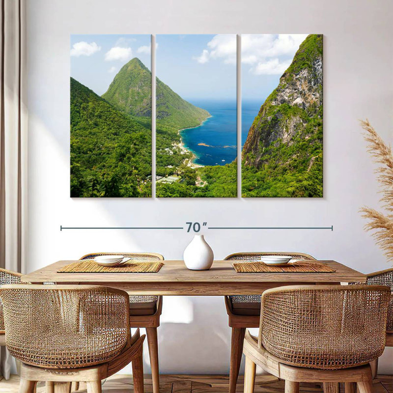 Gillard Piton Mountains, 42" H x 65" W