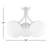 Alex Glass Semi Flush Mount-531614073