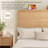 Retro Fluted Bed With 55" Tall Headboard And Storage Drawers-96387489