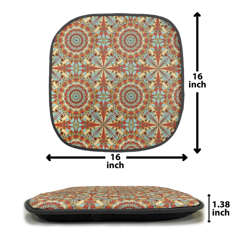 Coussin de siège rétro pour l'extérieur