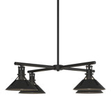 Henry 4 - Bulb 8.2" H Outdoor Chandelier