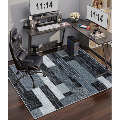 Protecteur de plancher de tapis de chaise et rehausseur de style pour les espaces de bureau à domicile ou de salle à manger