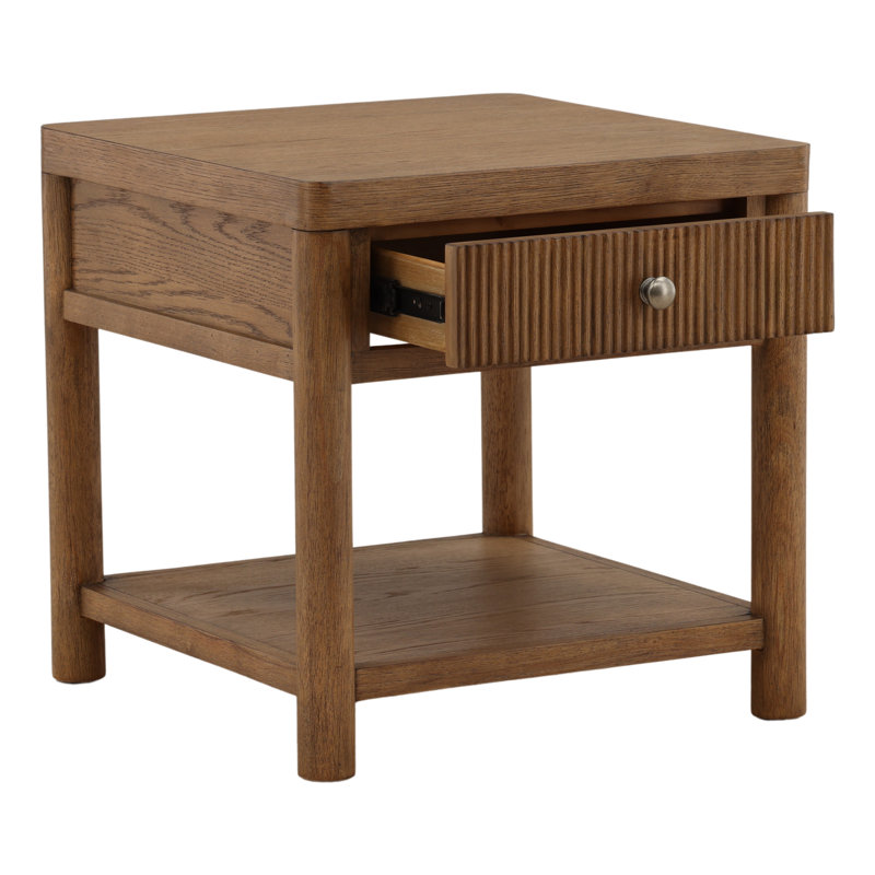 Estrada Side Table Dark Brown