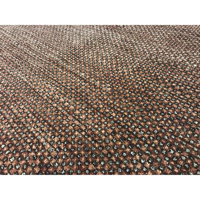 Tapis brun de haute qualité noué à la main