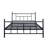 Zunera Modern Bed Frame with Headboard & Footboard, Metal Bed Frame with headboard, Platform Bed-767743987