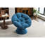 Fauteuil pivotant 360 ° pour les loisirs - Chenille bleue