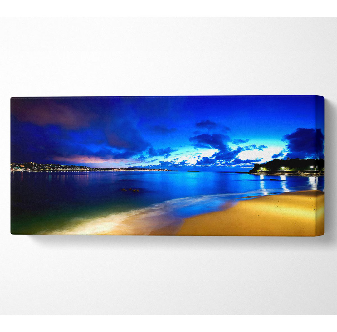 Saint Jean De Luz Strand Panoramaleinwand