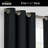 Eclipse Kendall Thermaback Grommet Extra Wide Sliding Patio Door Curtain Panel-90147512