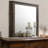 Elettra Rustic Walnut Finish Mirror