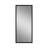 Full Length Mirror Black Frame Wall Mounted or Leaning HD Shatter Resistant Glass-1348695085