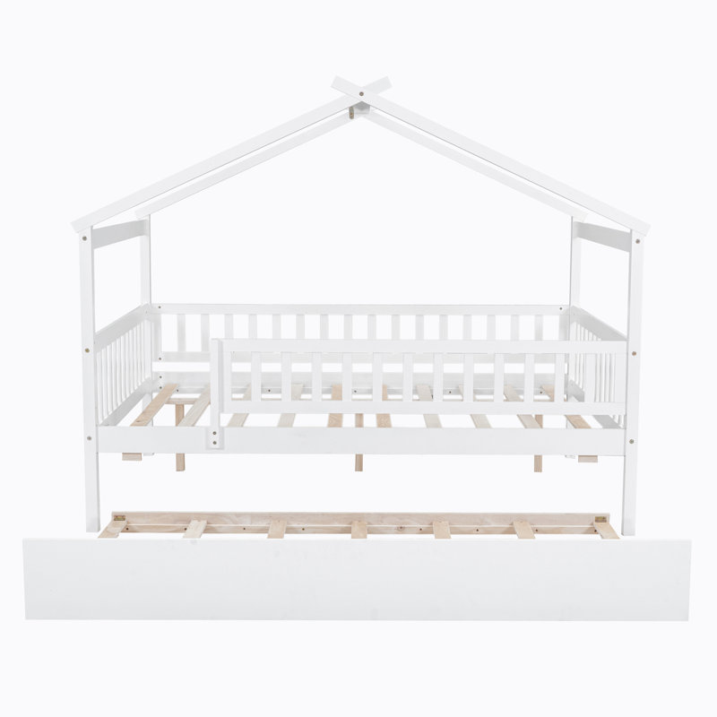 Kids with Trundle, Full, White