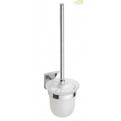 Brescia  Wall-Mounted Toilet Brush, White
