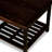 Outdoor Side Table With Open Storage Shelf