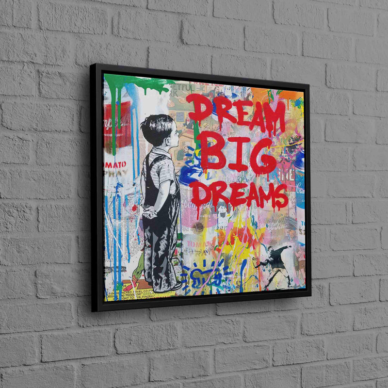 Print on Canvas, 60cm H x 60cm W, Framed Print without Mat, Black
