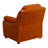 Degnan Deluxe Padded Contemporary Kids Recliner with Storage Arms-1366616009