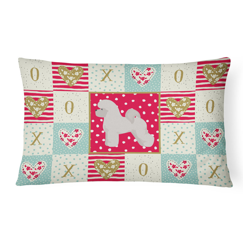  Coussin Bichon Fris Love