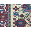 Hand-Knotted High-Quality Ivory and Wine Area Rug