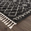 Tapis noir en polypropylène tissé à la machine Jordison-1442862494