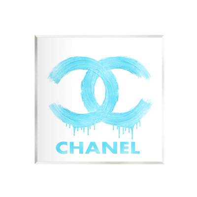 " Blue Glam Brand Logo " by Madeline Blake