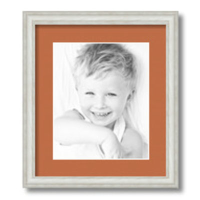 Wood Matte Picture Frame with Mat