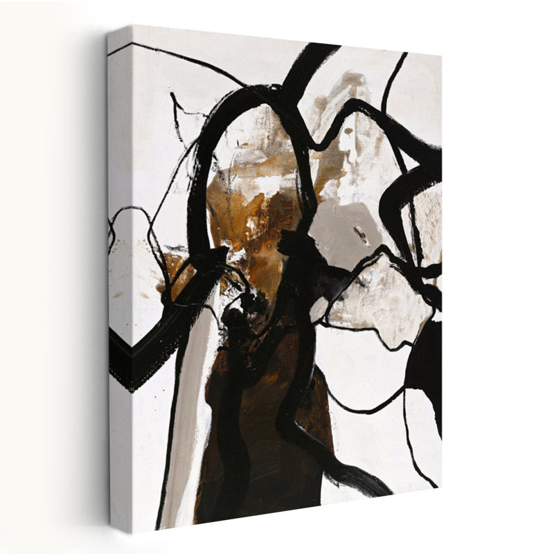 Limitless - Abstracts Sets Black White Art, 24" H x 16" W