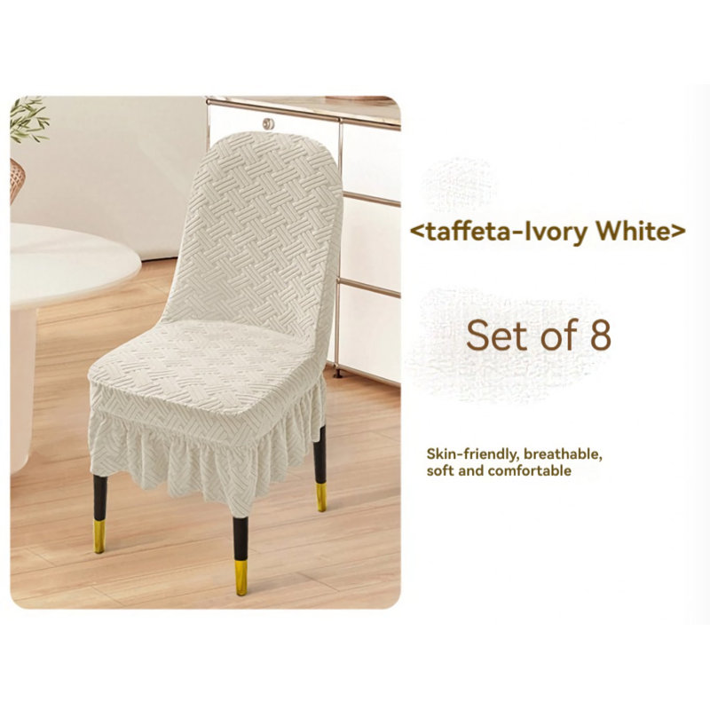 Housse pour chaise de salle à manger