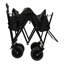 Chariot pliable de 480 lb avec poussette Canopywagon et roues tout-terrain pliables de 7 po de grande capacité pour le camping, les sports et le jardin