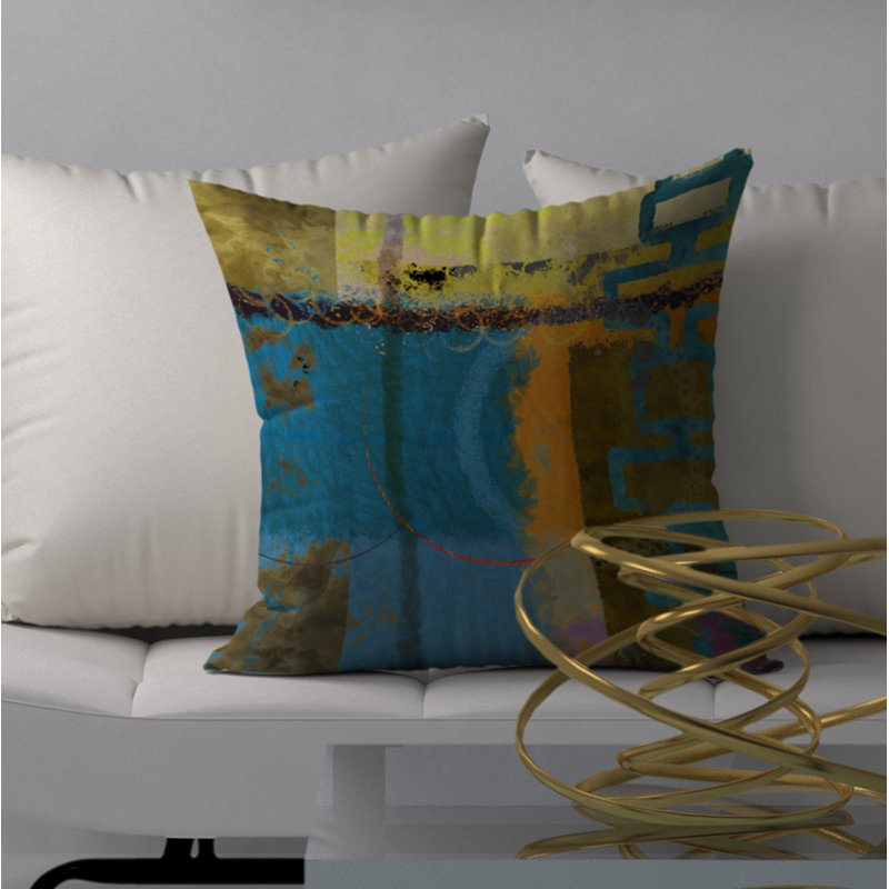  Housse et insert de coussin carré Care, 18 po x 18 po