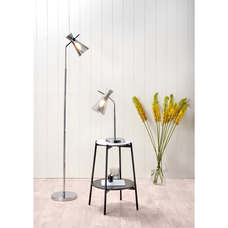 Bryton Arched Lamp, Silver