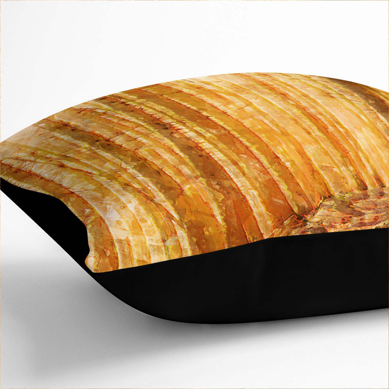 Square Throw Cushion, Black, 55cm H x 55cm W x 20cm D