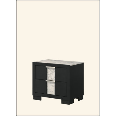 Table de chevet contemporaine 1Pc