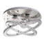 Avros Chrome LED Flush Mount