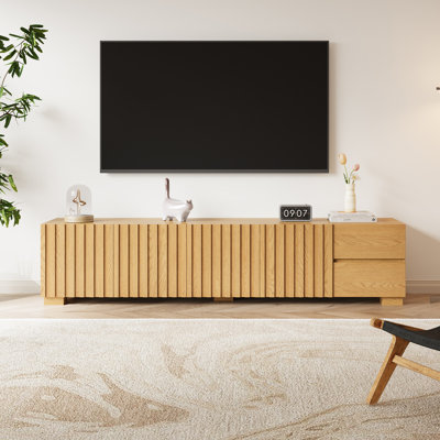 Light Brown Wood Tv Stand
