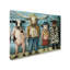 « betail line up », reproduction sur toile tendue-33556035