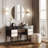 Karrina Round Metal Accent Mirror-530565687-530565680