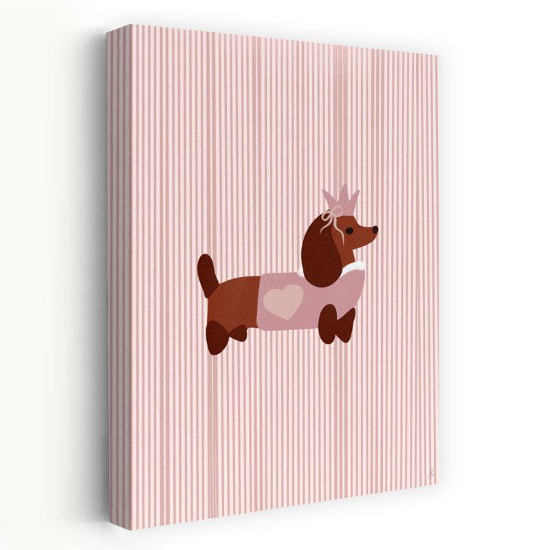 Art contemporain chien contemporain, H 36 po x l 24 po